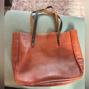 Mont 5 Leather Tote Bag